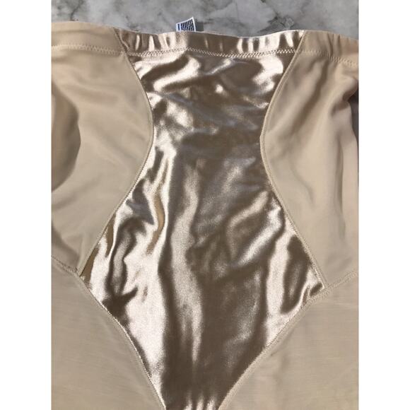 Women’s MAIDENFORM Pull On Waist Control Shapewear BEIGE Sz Large P1455 - Picture 4 of 7